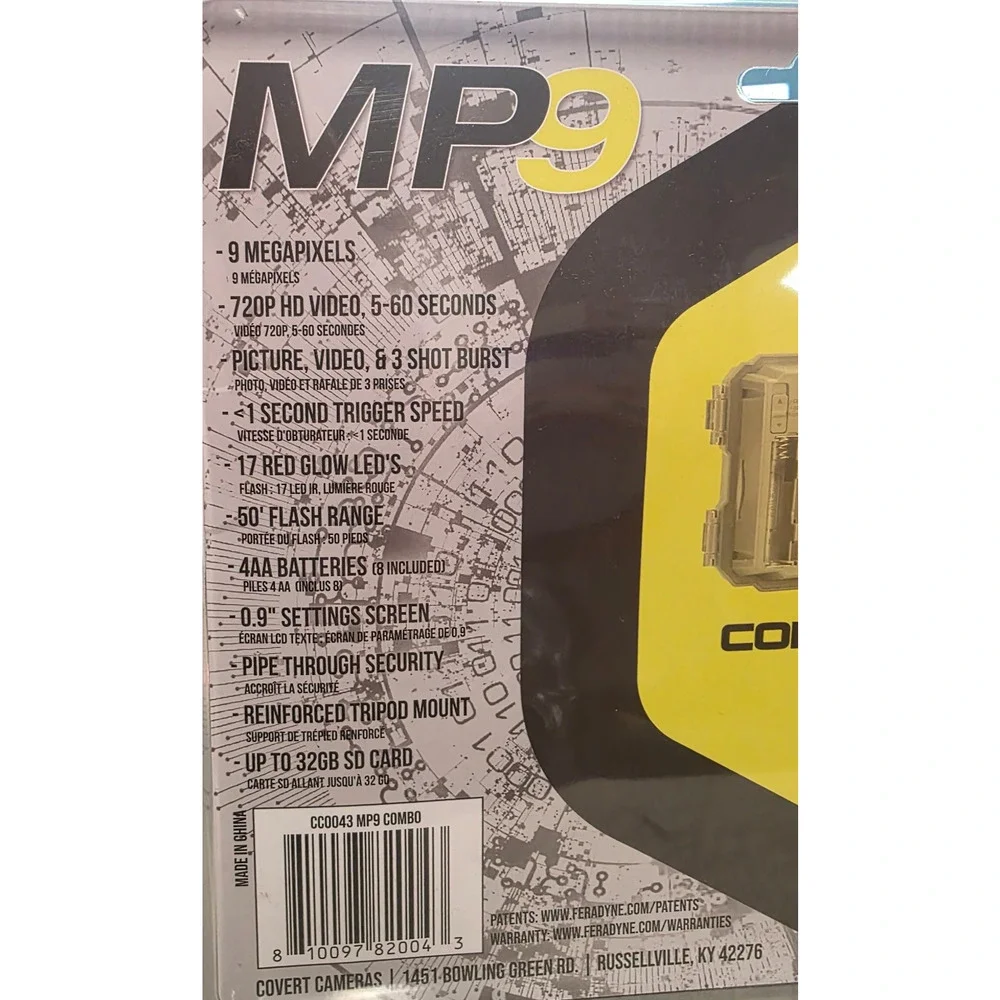 COVERT mp9 pack